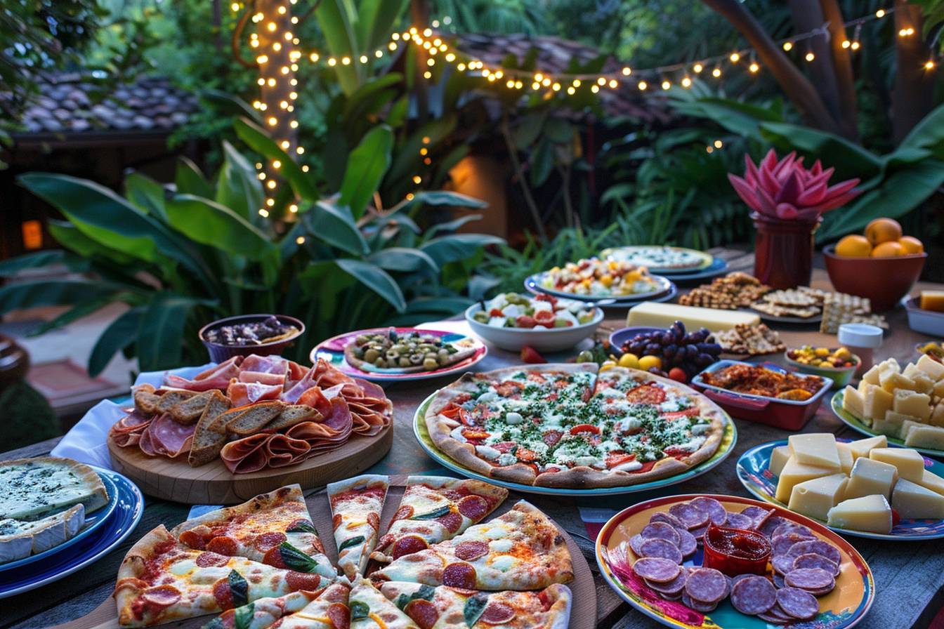 plateau de fromages et charcuteries