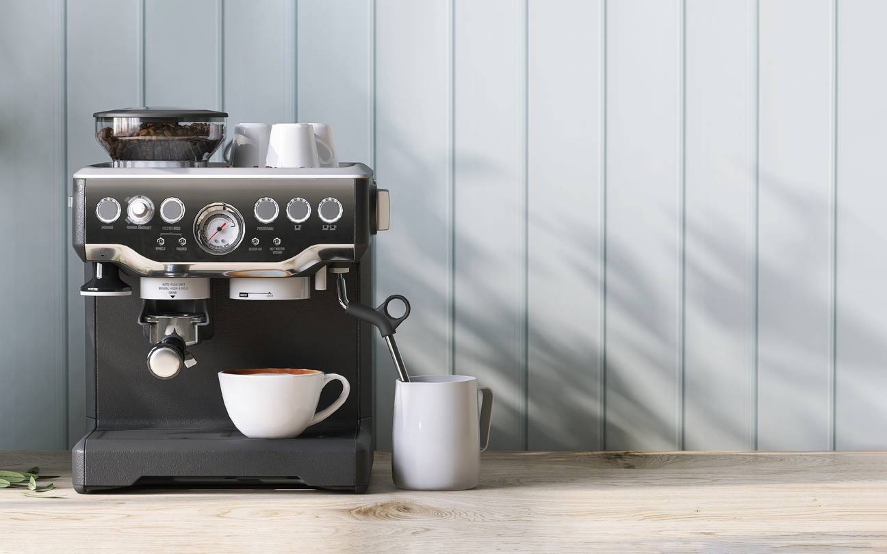 machine &agrave; caf&eacute; moderne