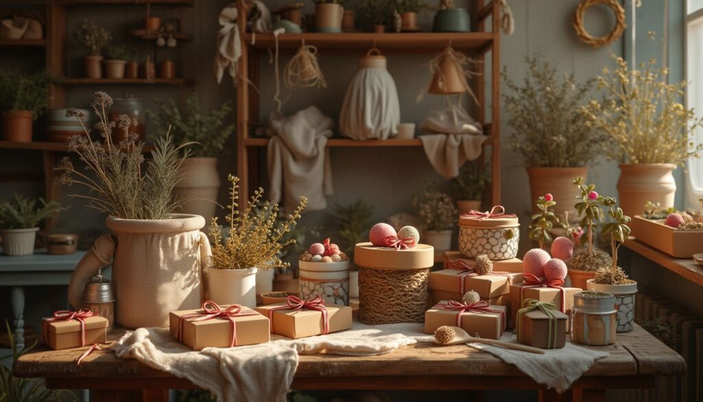 cadeaux personnalisés maison : idées créatives de cadeaux faits main variés