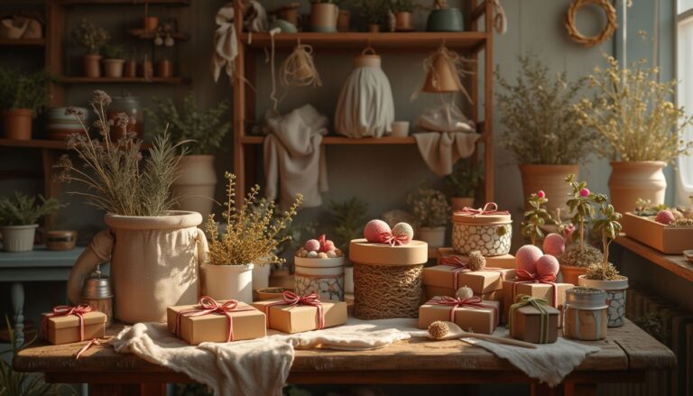 cadeaux personnalisés maison : idées créatives de cadeaux faits main variés