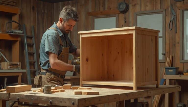 meuble de rangement sur-mesure : réalisation d'un meuble de rangement personnalisé en bois