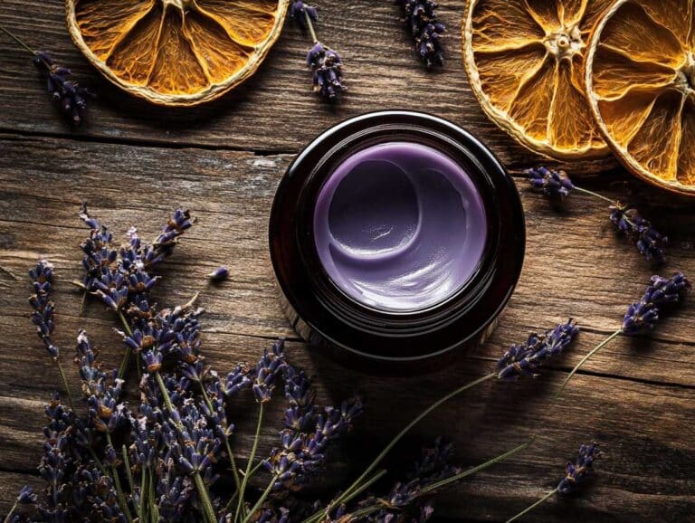 cosmétiques maison : ingrédients naturels pour préparation de produits de beauté faits maison