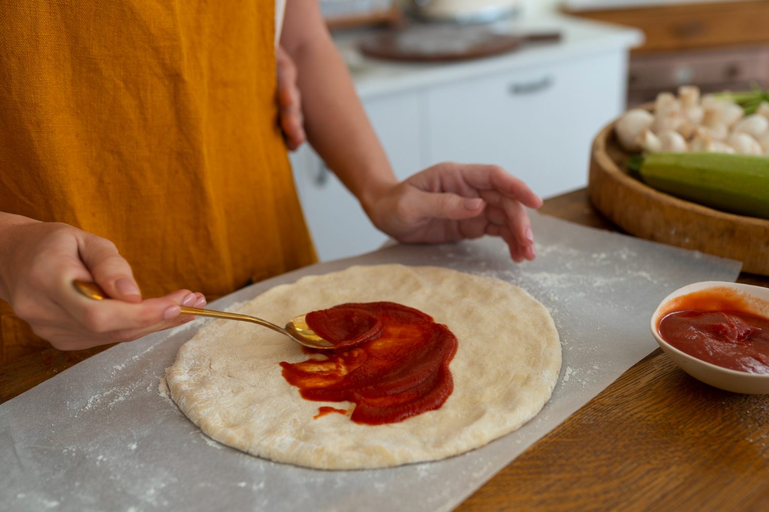 Pâte à pizza rapide sans repos, idéal après une longue journée
