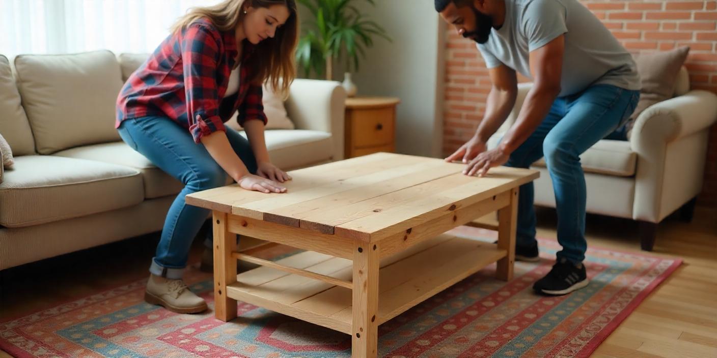 Une table basse DIY