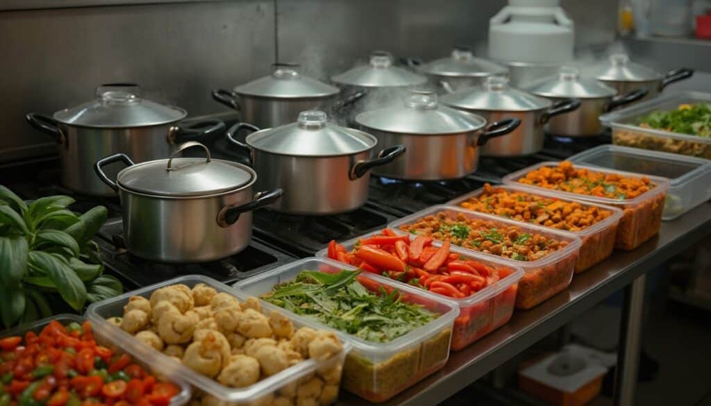 batch cooking : préparation de repas en grande quantité pour la semaine