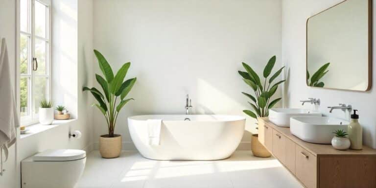 baignoire : différents modèles de baignoires modernes en salle de bain