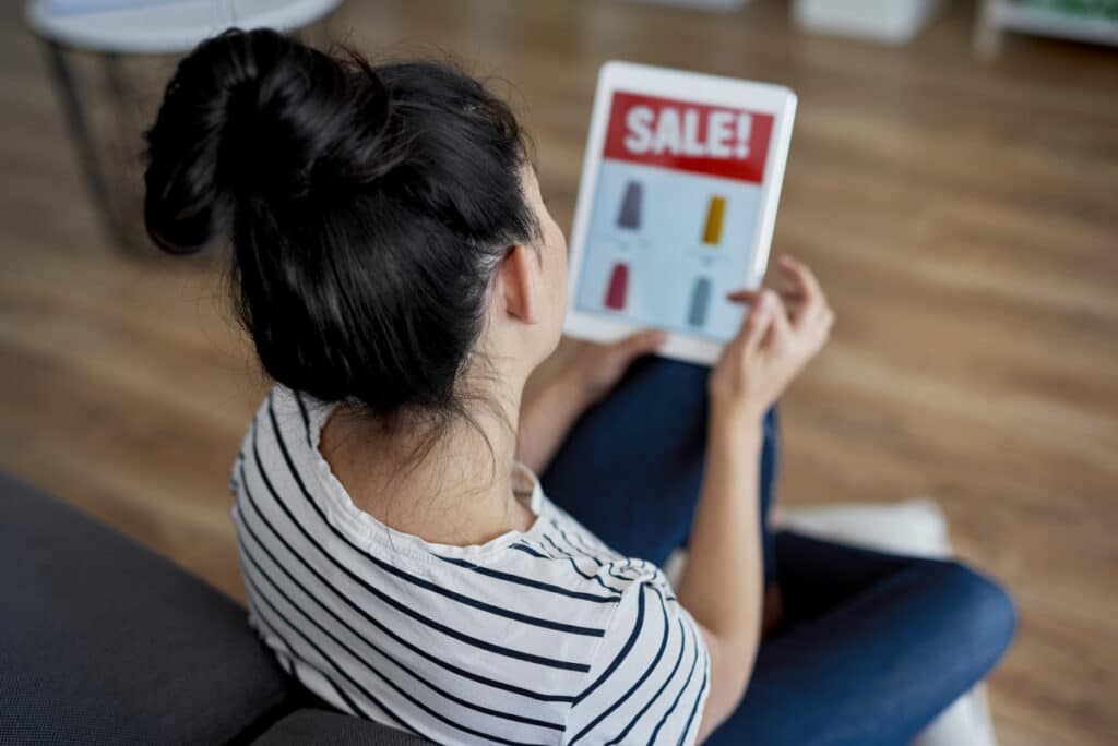 commerce en ligne : illustration de la protection des données lors d'achats en ligne