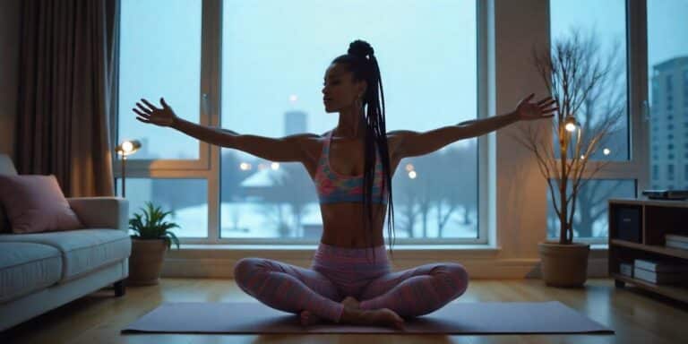 yoga en ligne : illustration de différentes plateformes de yoga virtuel