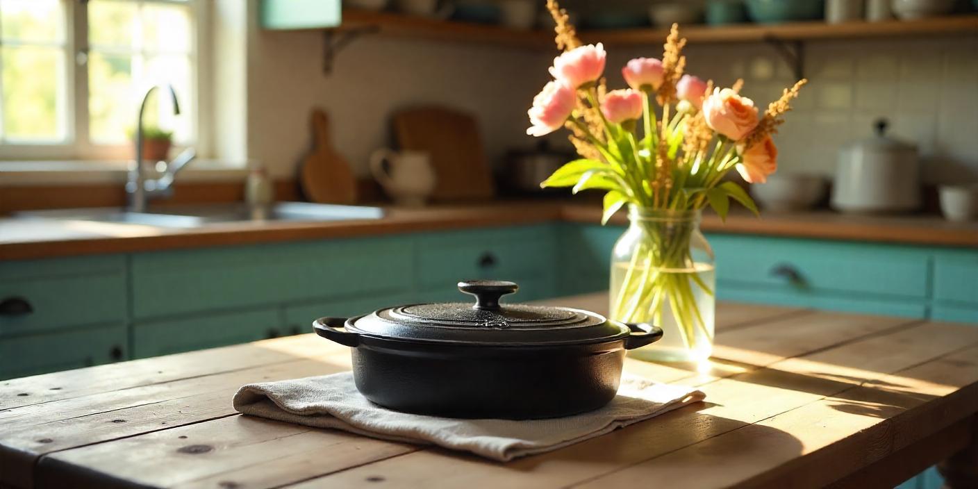 Une cocotte en fonte