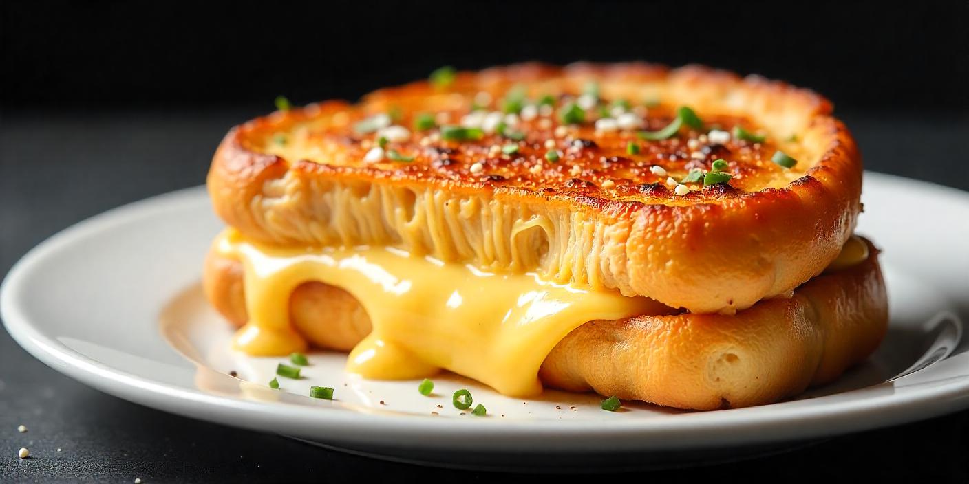 Un croque-monsieur au four