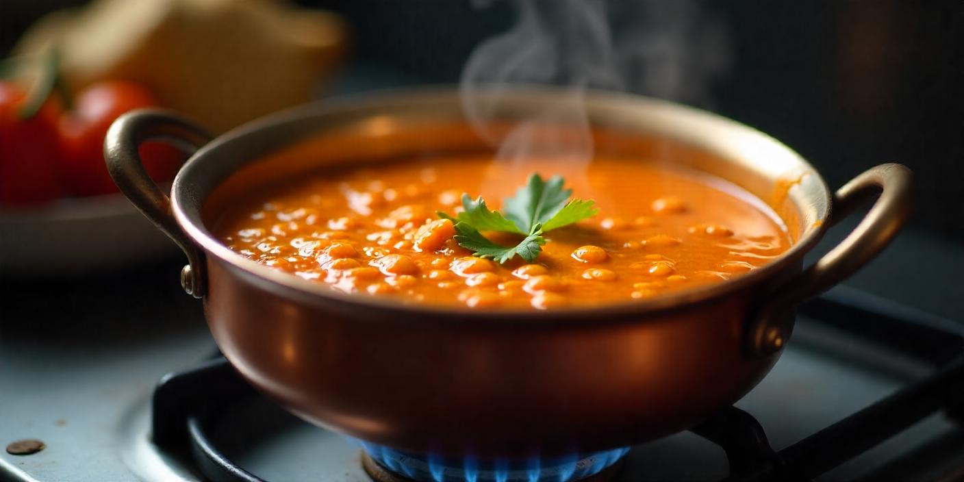 Le dahl de lentilles corail