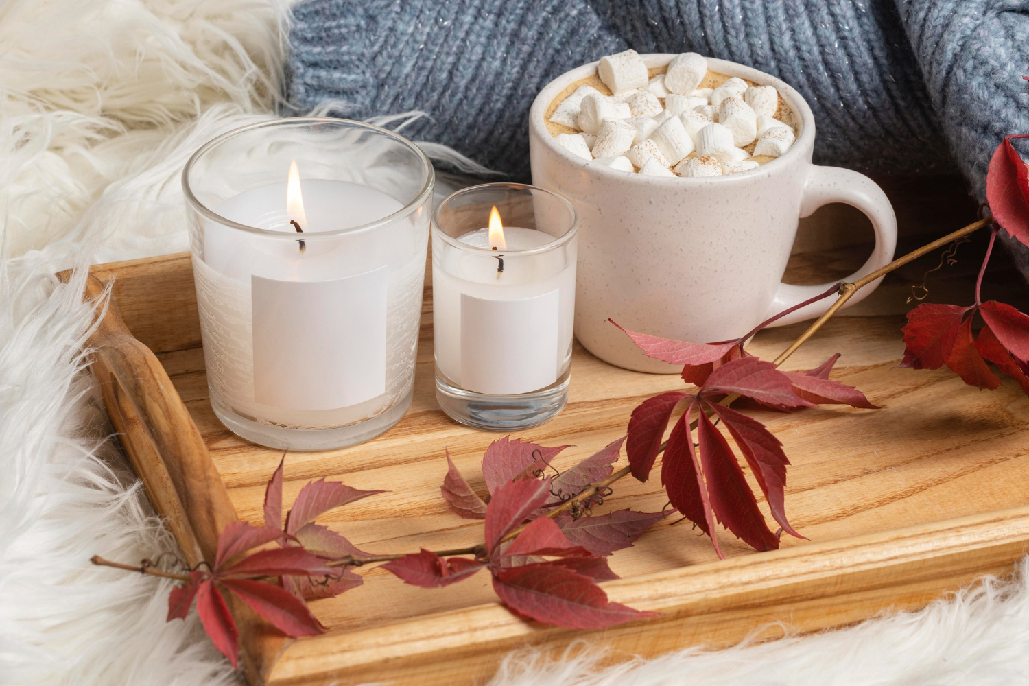 Des bougies parfumées DIY