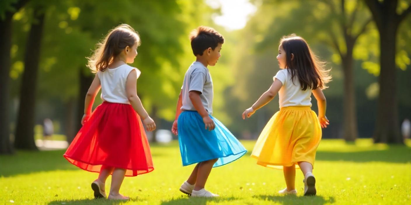 Des jupes pour enfants