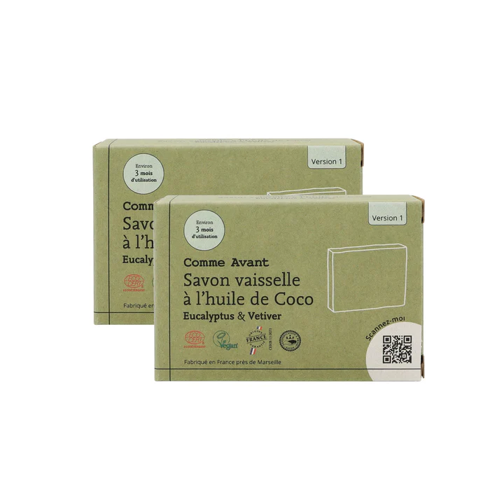 savon vaisselle à l'huile de coco