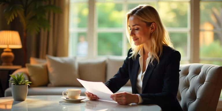 garant de location : illustration d'un contrat de location avec une personne en train de signer