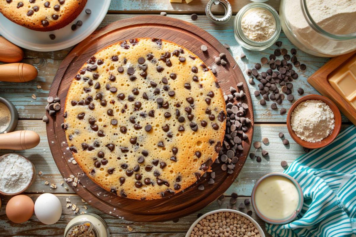 Gâteau au yaourt et pépites de chocolat : recette facile pour enfants