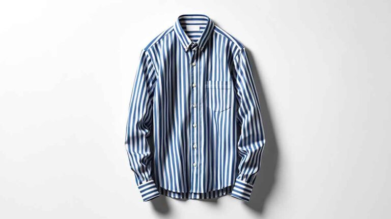 rayures fines : chemise stylée avec rayures fines modernes