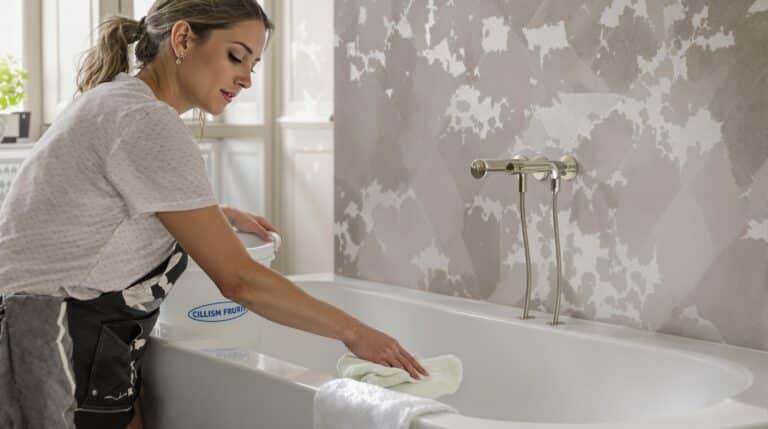 nettoyage carrelage salle de bain : carrelage de salle de bain propre et éclatant sans utiliser de produits agressifs