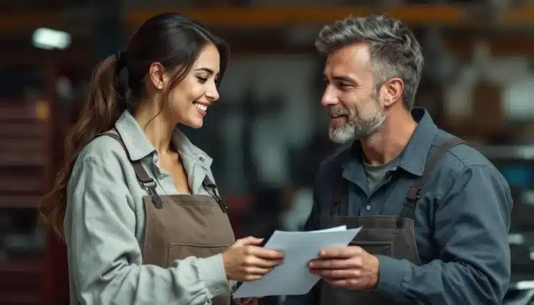 paiement en 10 fois sans frais : client payant une réparation auto en plusieurs fois
