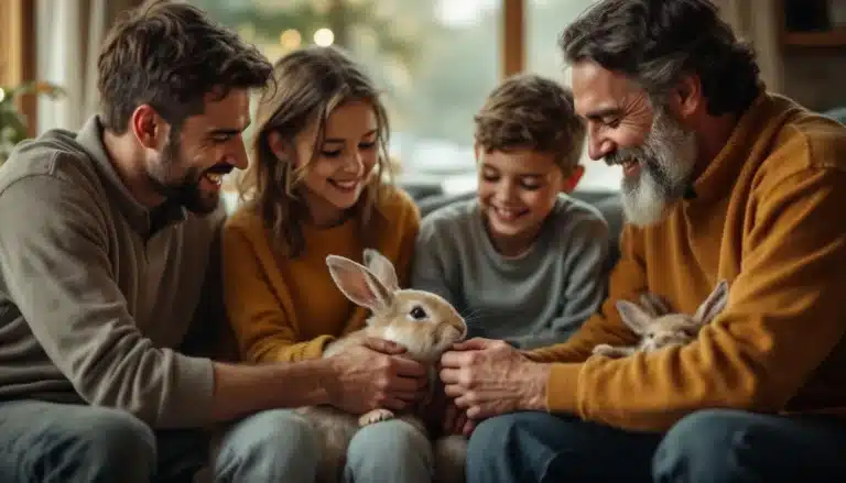 nom de lapin drôle : lapin mignon avec un nom amusant
