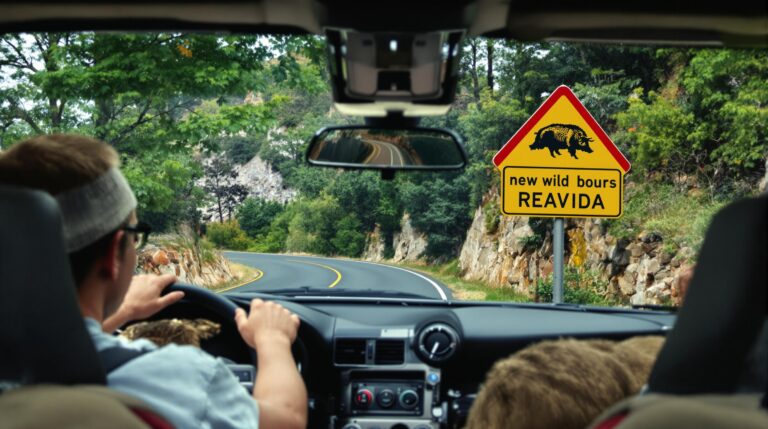 panneaux de signalisation : nouveaux panneaux routiers modernes en Espagne