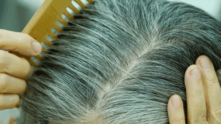 cheveux blancs : femme avec des cheveux blancs naturels