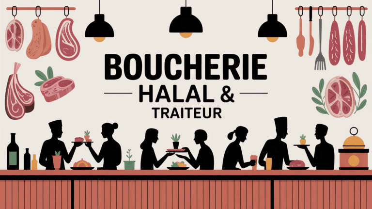 Boucherie halal conviviale à Courbevoie, traiteur artisanal