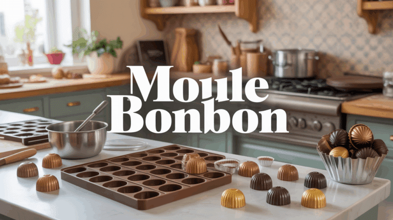 plan de travail cuisine lyonnaise avec moule bonbon
