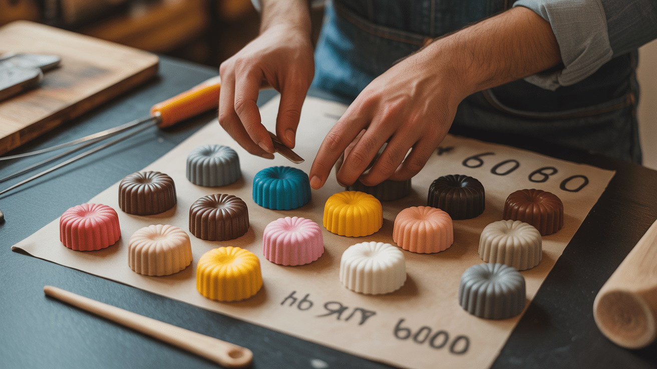 mains et moule silicone sur mesure pour chocolat savon resine beton