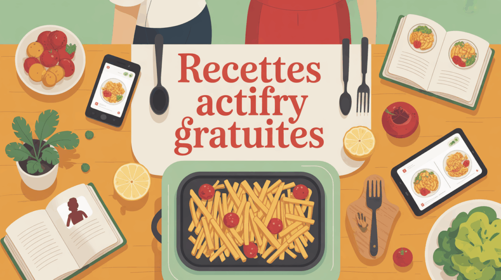 Recettes Actifry gratuites sur table familiale