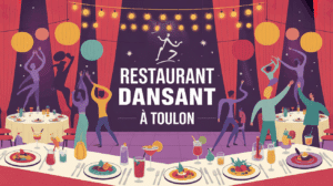 illustration restaurant dansant a Toulon joyeuse