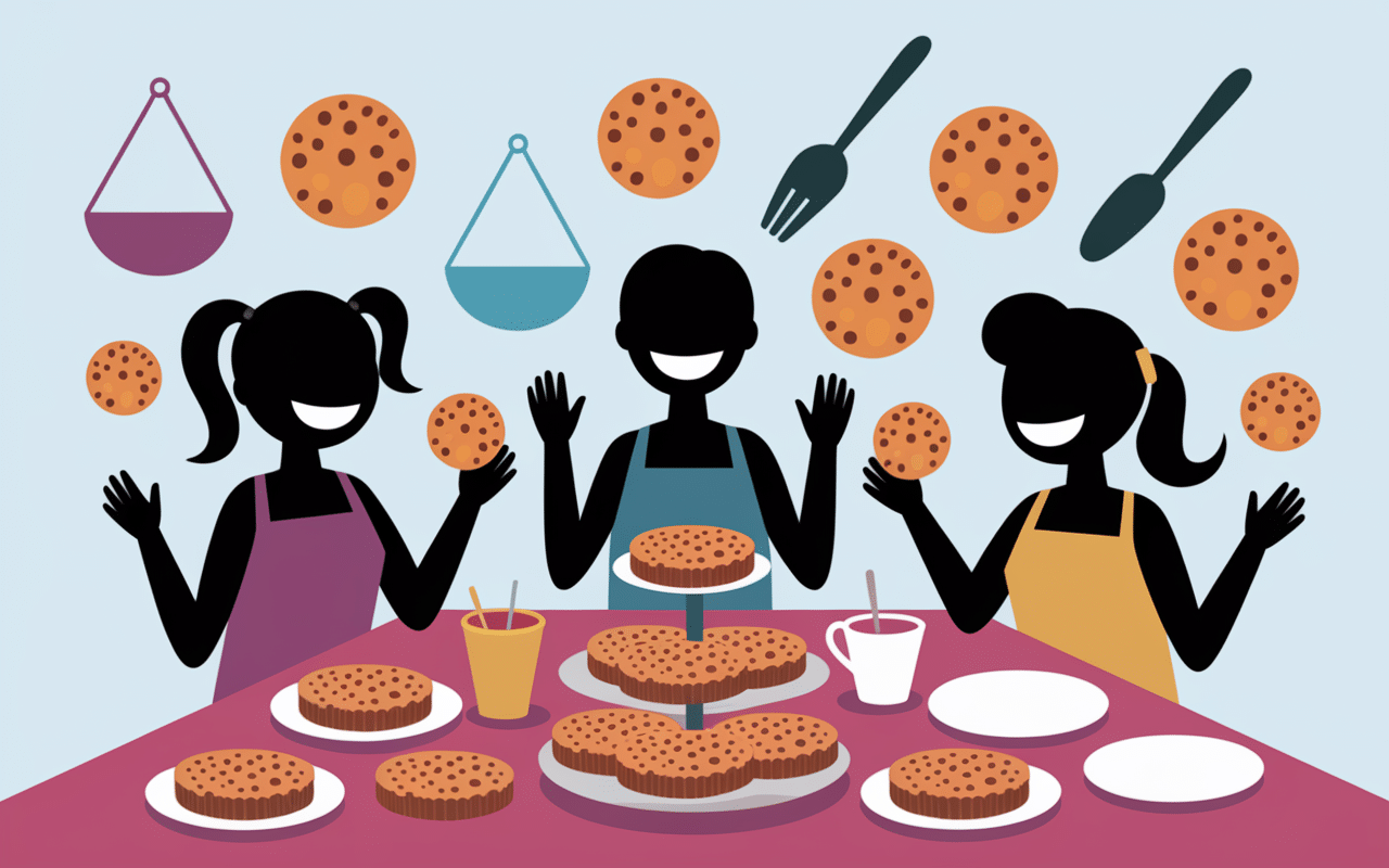 scene conviviale cookies maison et dosage espace cookie