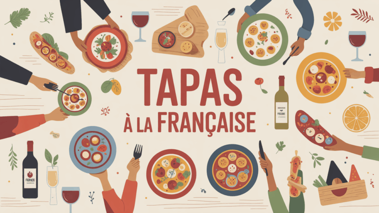Dégustation de tapas à la française apéritif lyonnais terroir
