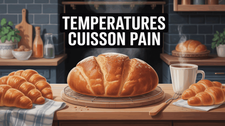 pain maison fraichement cuit sur table en bois avec vapeur