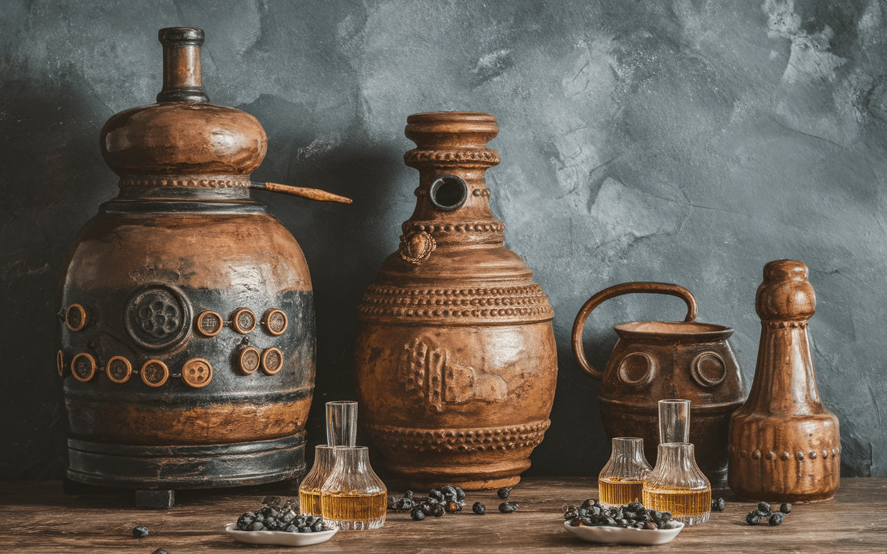 Alambic cuivre distillation Vodka Ciroc raisins