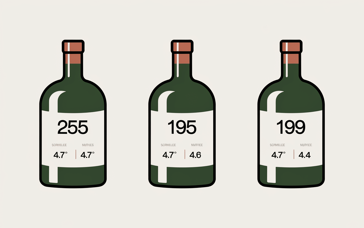 Trois tequilas premium comparées Don Julio 1942