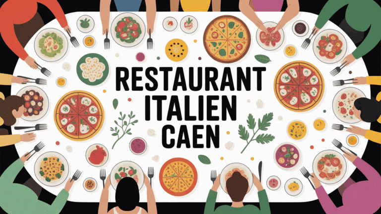 restaurant italien caen pizzas pates ambiance conviviale