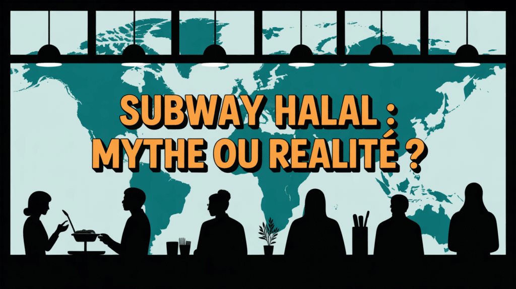 vitrine subway halal carte monde clients devant comptoir