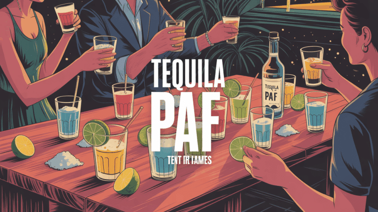 Tequila Paf shooter convivial Lyon entre amis