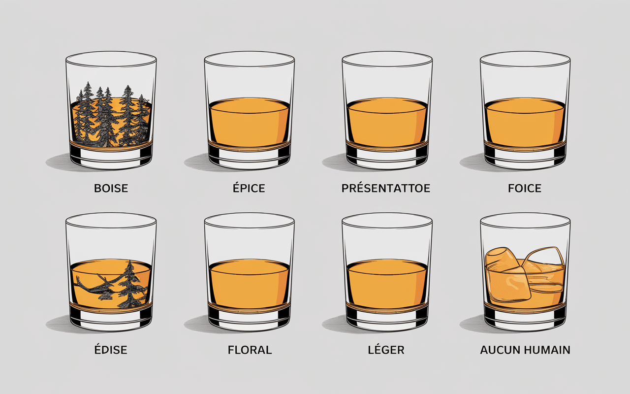 comparatif types whisky cocktails lyon