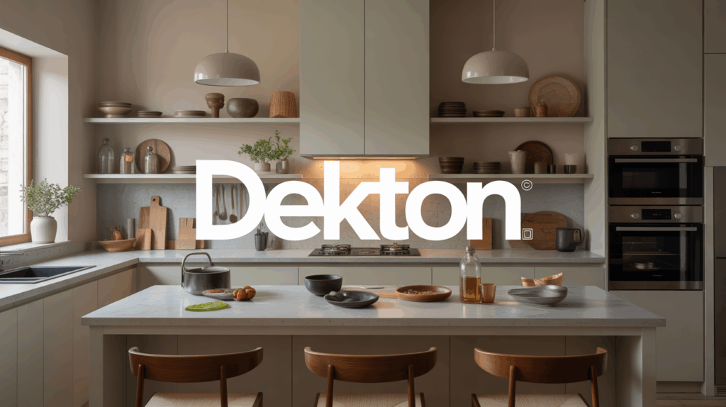 Plan de travail Dekton cuisine moderne