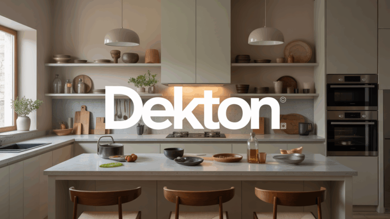 Plan de travail Dekton cuisine moderne