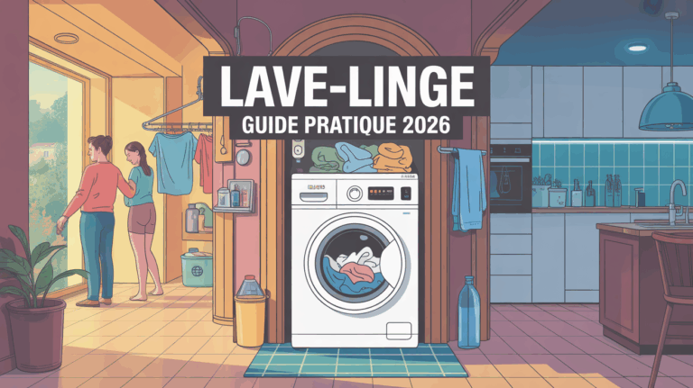 illustration lave linge moderne Lyon intérieur citadin