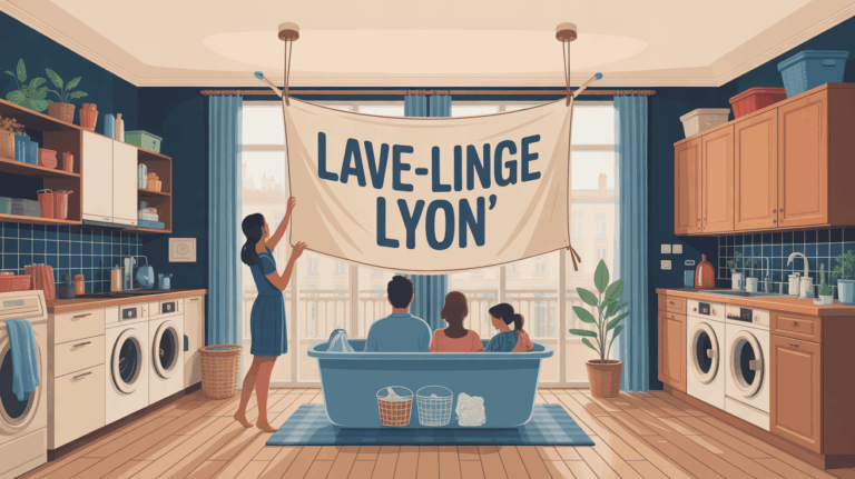 interieur lyon buanderie famille lave linge modernes