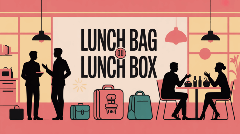 illustration pause déjeuner lyon lunch bag lunch box
