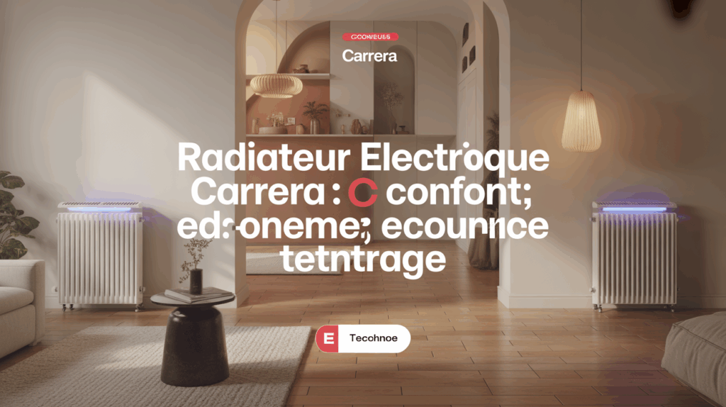 Salon lyonnais avec radiateur electrique Carrera moderne