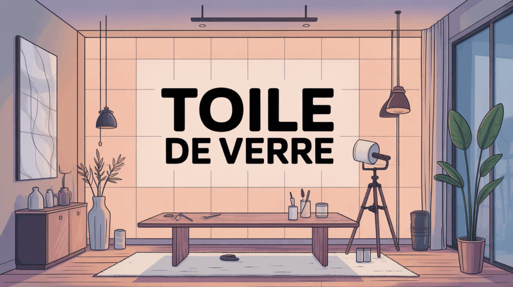 toile de verre pose moderne murs interieur lyon