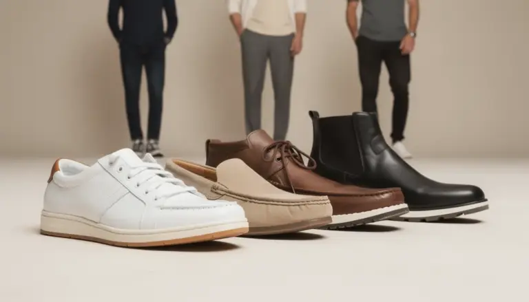 collection de chaussures décontractées homme modernes