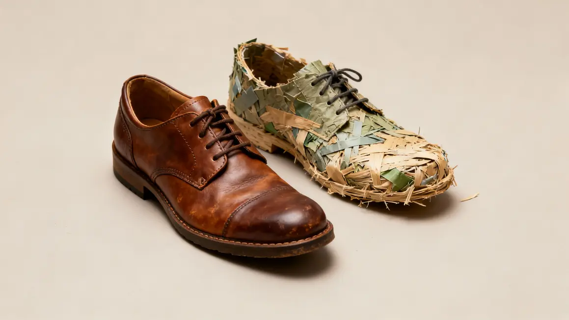 chaussures décontractées homme cuir et recyclées durables