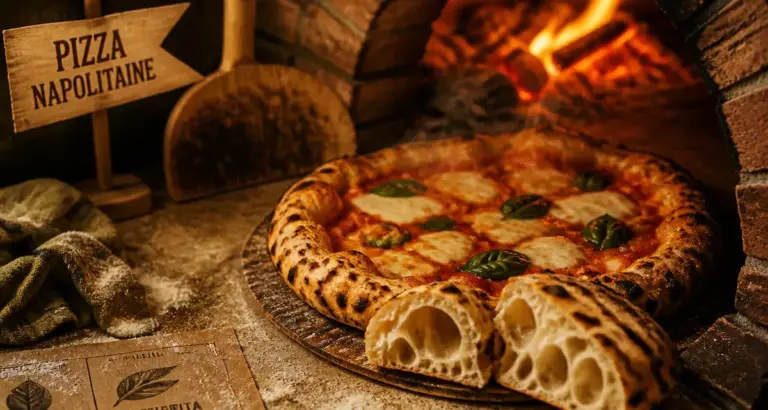 Meilleures pizzas lyon : pizza napolitaine au four à bois